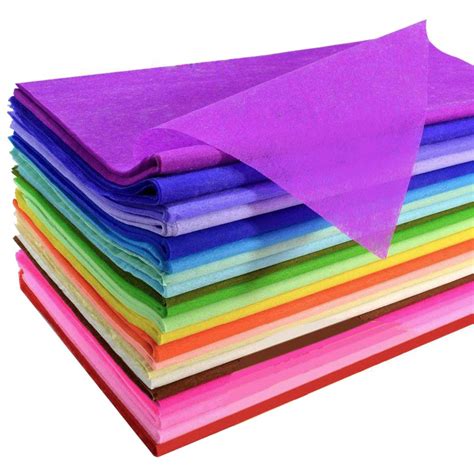 tissue paper for wrapping.